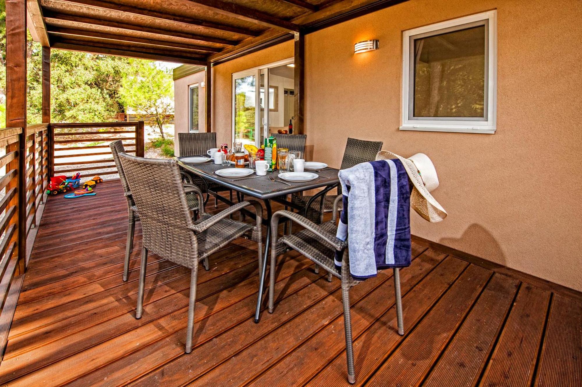 Eurocamp Mobile Homes At Campsite Porton Biondi Rovinj Rom bilde